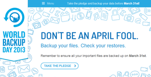 Let AfterDawn help you backup your data on World Backup Day